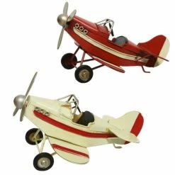 Budget ???? Avion Finition Antique 17x15x9cm - 2 Modèles Possibles ✨