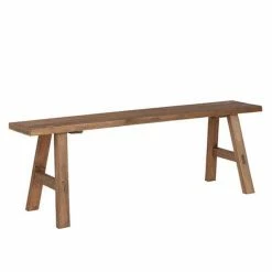 Meilleure vente ???? Banc En Bois Recyclé L108 X P29,5 X H36,5cm ⭐