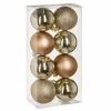 De gros ???? Boules De Noël Or Assorties Ø7cm - Par 8 ✔️