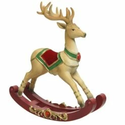 Tout neuf ???? Cerf à Bascule 13x42x45cm ????