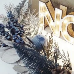 Sortie ???? Chemin De Table / Guirlande Artificielle, L.100cm ???? -LED Shop chemin de table guirlande artificielle l 100cm 03