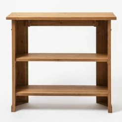Meilleure affaire ???? Cheminée Console En Bois Avec étagères Amovibles L 90 X P 30 X H 80 Cm ???? -LED Shop cheminee console en bois avec etageres amovibles l 90 x p 30 x h 80 cm 05