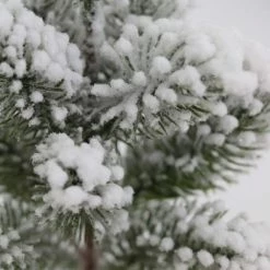 Bon marché ???? Décoration De Noël - 4 Sapins Artificiels De Table Enneigés, H.30cm ???? -LED Shop decoration de noel 4 sapins artificiels de table enneiges h 30cm 04