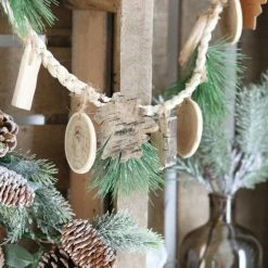 Meilleur prix 🌟 Décoration De Noël - Chemin De Table / Guirlande Artificielle, L.110cm 👏 -LED Shop decoration de noel chemin de table guirlande artificielle l 110cm 05