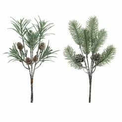 Sortie ⭐ Décoration De Noël - Set De 4 Bouquets De Table Artificiels, H.30cm ❤️