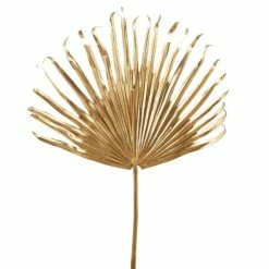 De gros 🧨 Décoration De Noël - Tiges Artificielles De Palme, H.80cm, Or 🎁