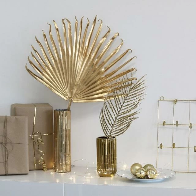 Décoration de noël - tiges artificielles de palme, h.80cm, or De gros ???? Décoration De Noël - Tiges Artificielles De Palme, H.80cm, Or ???? -LED Shop decoration de noel tiges artificielles de palme h 80cm or 02