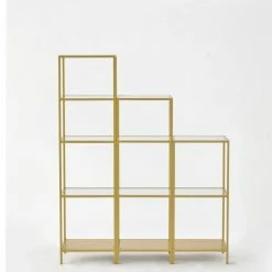 Budget ???? Etagère Cremagold L40 X P30 X H120 Cm ???? -LED Shop etagere cremagold l40 x p30 x h120 cm 05