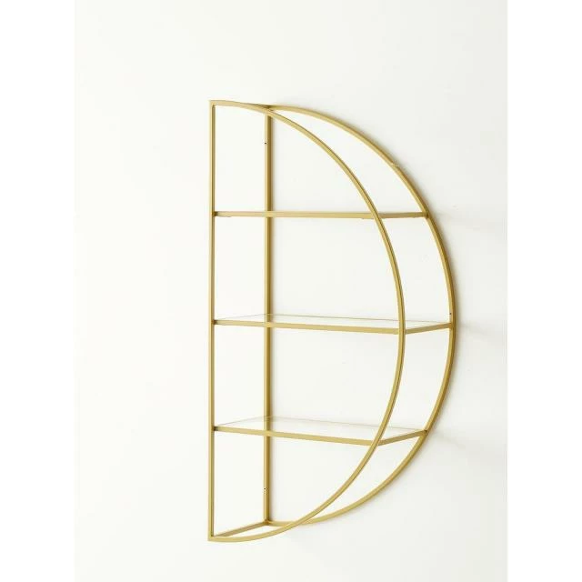 Etagère demi lune droite ou gauche Cremagold L 45 x P 20 x H 90 cm Sortie ❤️ Etagère Demi Lune Droite Ou Gauche Cremagold L 45 X P 20 X H 90 Cm ⭐ -LED Shop etagere demi lune droite ou gauche cremagold l 45 x p 20 x h 90 cm 02