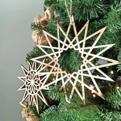 Top 10 ⌛ Etoiles En Bois à Suspendre 18x18cm ⭐ -LED Shop etoiles en bois a suspendre 18x18cm 03