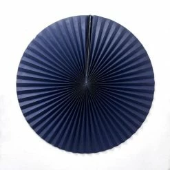 Sortie 😀 Eventail Rond Bleu Nuit ø 100 Cm 👏