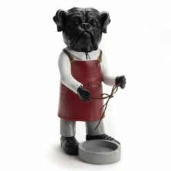 Sortie ???? Figurine Chien Porte Bouteille H34cm ????