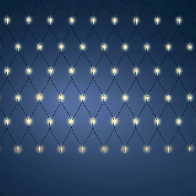 Filet lumineux 96 leds blanc chaud 1x1,3m Promo ???? Filet Lumineux 96 Leds Blanc Chaud 1x1,3m ???? -LED Shop filet lumineux 96 leds blanc chaud 1x1 3m 01