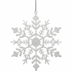 Bon marché ✨ Flocons Blancs 12cm - Par 4 💯