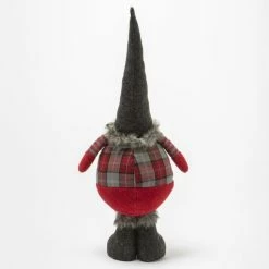 De gros ???? Gnome Boule En Tissu Rouge Et Gris H 62 Cm ???? -LED Shop gnome boule en tissu rouge et gris h 62 cm 03