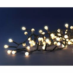 Promo ❤️ Guirlande "Cherrylight" 400 Leds Blanc Chaud 9m 🤩