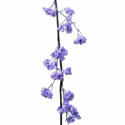 Vente flash ❤️ Guirlande De Baies Lilas Givrées L 120 Cm ????