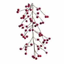 Sortie ???? Guirlande De Grandes Baies Rouges 130cm ????