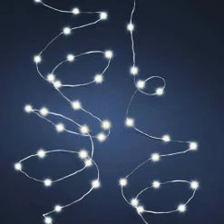 Coupon ⌛ Guirlande Durawise 100 MicroLED Blanc Chaud 4,95m 👏