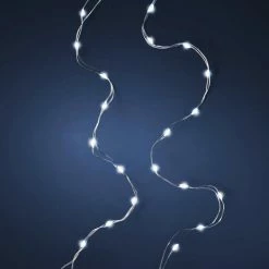 Budget ???? Guirlande Durawise 100 MicroLED Blanc Froid 4,95m ????