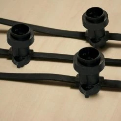 Remise ✨ Guirlande électrique D'extérieur 40 Douilles 15 M B22 ???? -LED Shop guirlande electrique d exterieur 40 douilles 15 m b22 50