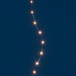 Tout neuf ✔️ Guirlande Fil Argent 40 Micro Leds Blanc Chaud L 195 Cm ???? -LED Shop guirlande fil argent 40 micro leds blanc chaud l 195 cm 06