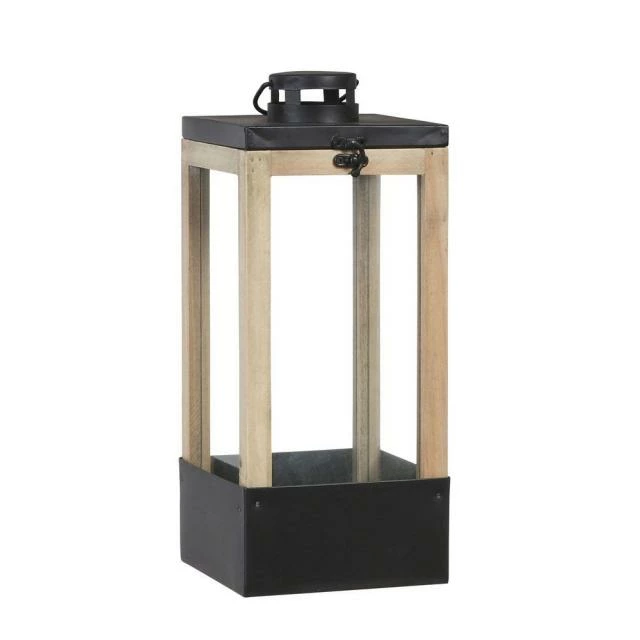 Lanterne serre noir L14 x P14 x H33,5cm Top 10 ???? Lanterne Serre Noir L14 X P14 X H33,5cm ✨ -LED Shop lanterne serre noir l14 x p14 x h33 5cm 01