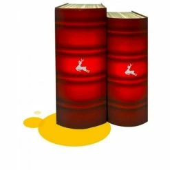 Nouveau ???? Livre Carton Décor Noël - 20x33,3x10,7 Cm - Par 8 ????