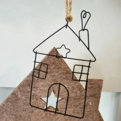 Acheter ???? Maisonnettes Métal Noir Suspendu 11x7cm Par 6 ???? 2 Acheter ???? Maisonnettes Métal Noir Suspendu 11x7cm Par 6 ???? -LED Shop maisonnettes metal noir suspendu 11x7cm par 6 03