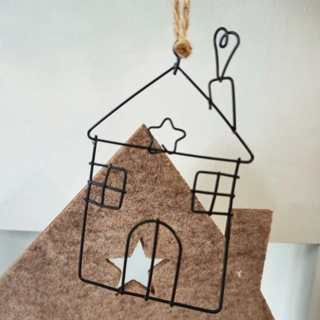 Maisonnettes métal noir suspendu 11x7cm par 6 Acheter ???? Maisonnettes Métal Noir Suspendu 11x7cm Par 6 ???? -LED Shop maisonnettes metal noir suspendu 11x7cm par 6 03