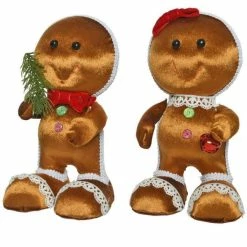 Meilleure affaire ???? Personnage Pain D'épice H 18cm - 2 Modèles Possibles ????