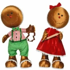 Tout neuf ⭐ Personnage Pain D'épice H 60cm - 2 Modèles Possibles ????