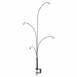 Le moins cher ???? Pince De Table 4 Crochets Métal Noir ????