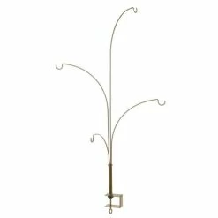 Budget ???? Pince De Table 4 Crochets Métal Or ????