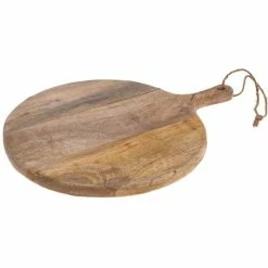 Meilleur prix ???? Planche Ronde En Manguier Clair L40 X P30 X ép2cm ????