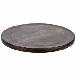Acheter ???? Plateau En Bois Noir Ø38 X ép2,4cm ✨