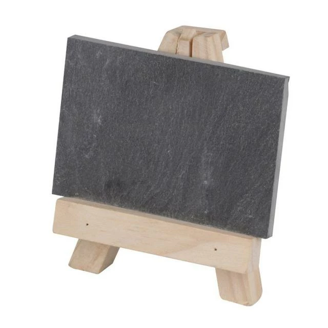 Porte nom en ardoise sur chevalet - par 4 Le moins cher ???? Porte Nom En Ardoise Sur Chevalet - Par 4 ???? -LED Shop porte nom en ardoise sur chevalet par 4 01