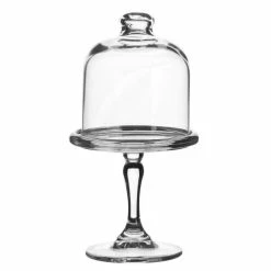 Grosses soldes ???? Présentoir à Gâteau Sur Pied Avec Cloche H20cm ????