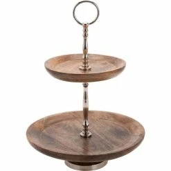 Top 10 ✨ Présentoir Deux étages Bois Et Métal ????