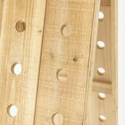 Vente flash ✔️ Présentoir En Bois Pour Bouteilles 66x37,5x110cm ???? -LED Shop presentoir en bois pour bouteilles 66x37 5x110cm 04