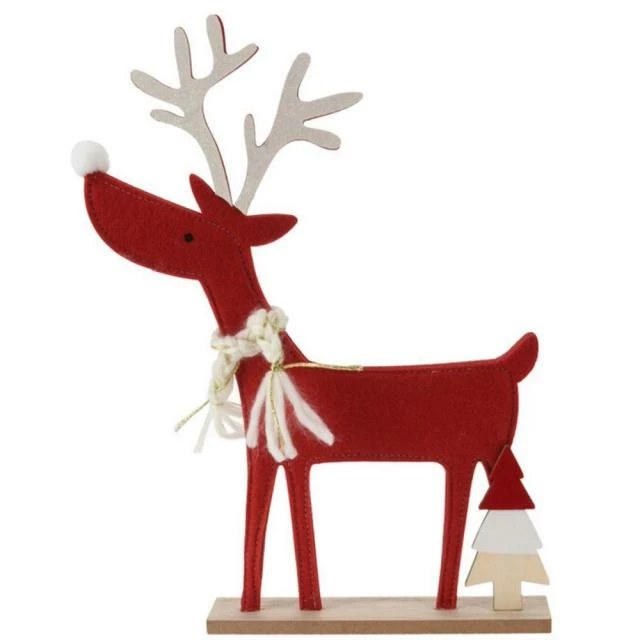 Renne rouge sur socle 24x4x32cm - 2 modèles possibles Meilleur prix ???? Renne Rouge Sur Socle 24x4x32cm - 2 Modèles Possibles ???? -LED Shop renne rouge sur socle 24x4x32cm 2 modeles possibles 02