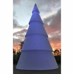 Offres ???? Sapin Lumineux Led Extérieur 5 Parties Avec Lestage Hauteur 2,50 Mètres ????