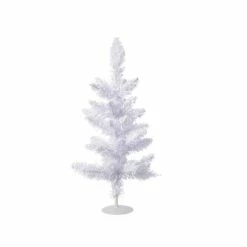 Grosses soldes 👏 Sapin Pencil Blanc Enneigé Ø 20 X H 60 Cm ⭐