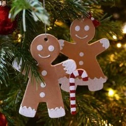 De gros 🎁 Sujets Pain D'épices - 12,70 Cm - Par 2 🧨