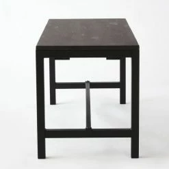 Le moins cher ???? Table Basse Industrielle L100 X P40 X H45cm Bois Noir ???? 2 Le moins cher ???? Table Basse Industrielle L100 X P40 X H45cm Bois Noir ???? -LED Shop table basse industrielle l100 x p40 x h45cm bois noir 03