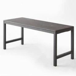 Le moins cher ???? Table Basse Industrielle L100 X P40 X H45cm Bois Noir ???? 4 Le moins cher ???? Table Basse Industrielle L100 X P40 X H45cm Bois Noir ???? -LED Shop table basse industrielle l100 x p40 x h45cm bois noir 05