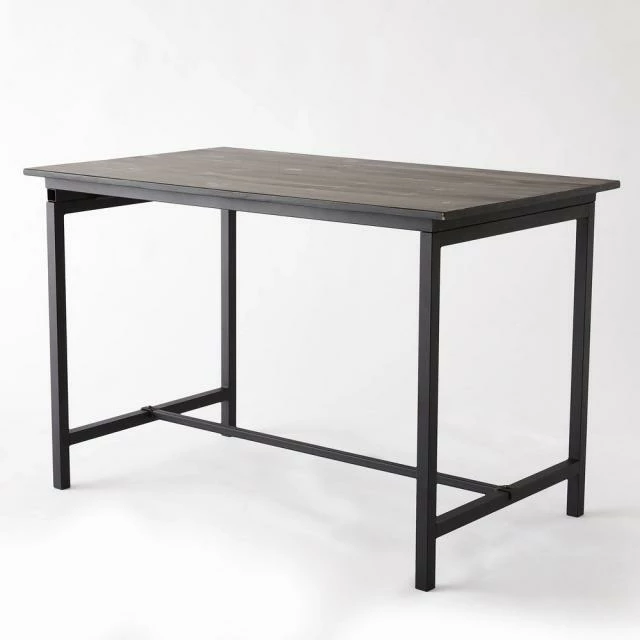 Table industrielle L119 x P70 x H75 cm bois noir Meilleure affaire ???? Table Industrielle L119 X P70 X H75 Cm Bois Noir ???? -LED Shop table industrielle l119 x p70 x h75 cm bois noir 01