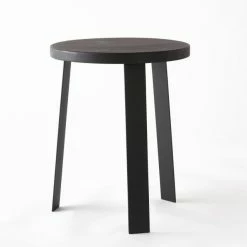 Offres ???? Table Ronde Bois Noir Ø 40 X H50 Cm ???? 2 Offres ???? Table Ronde Bois Noir Ø 40 X H50 Cm ???? -LED Shop table ronde bois noir o 40 x h50 cm 03