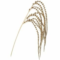 Meilleure affaire ???? Tige De Feuillage Pailletés Cuivre H95cm ????