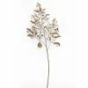 Offres ???? Tige De Feuilles Champagne Effet Métalisé H63cm ????